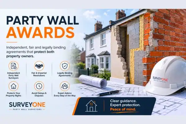 Contact our team today to see if you require party wall awards Poole